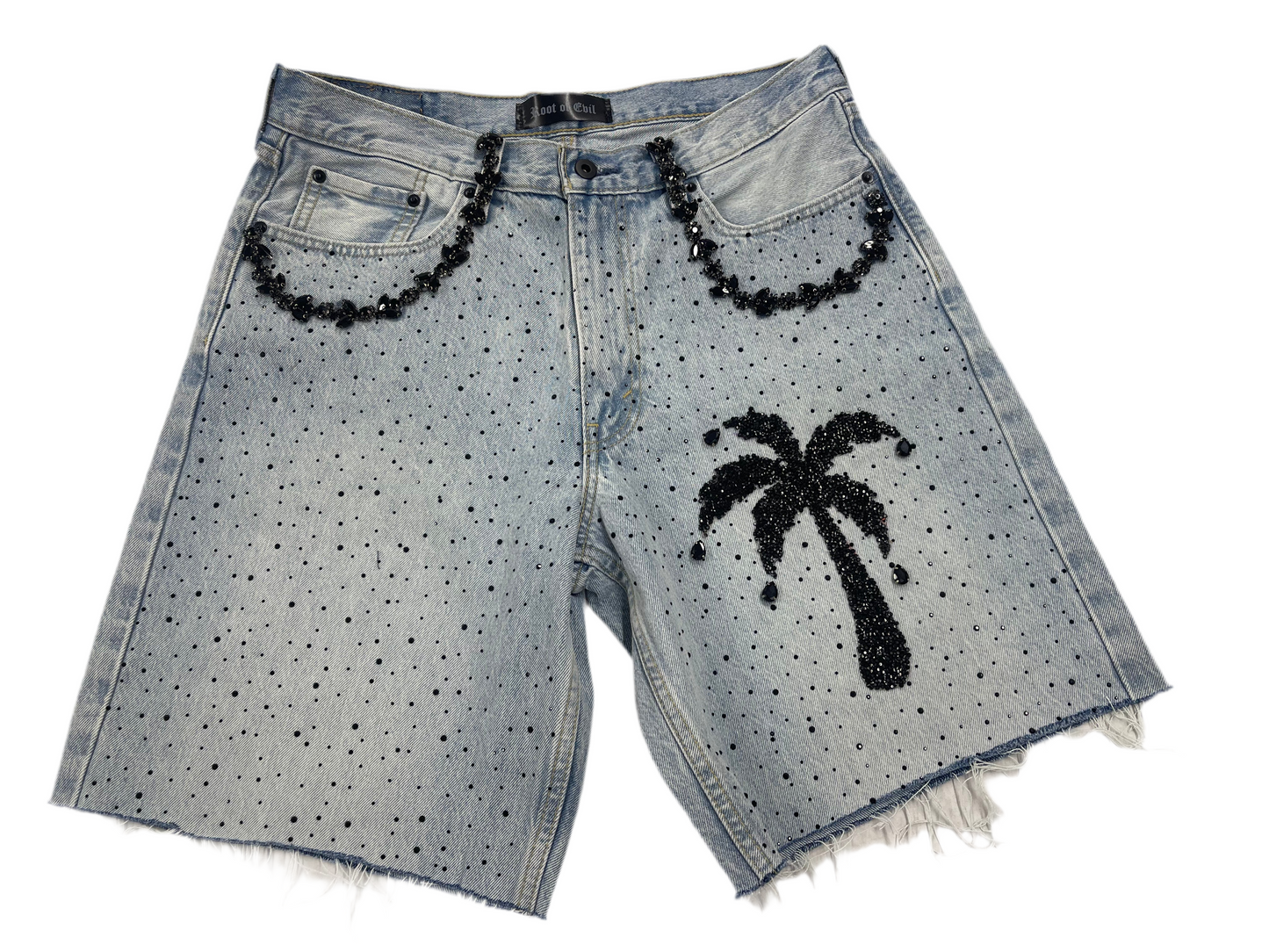 Chandelier Jean shorts