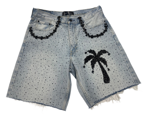 Chandelier Jean shorts