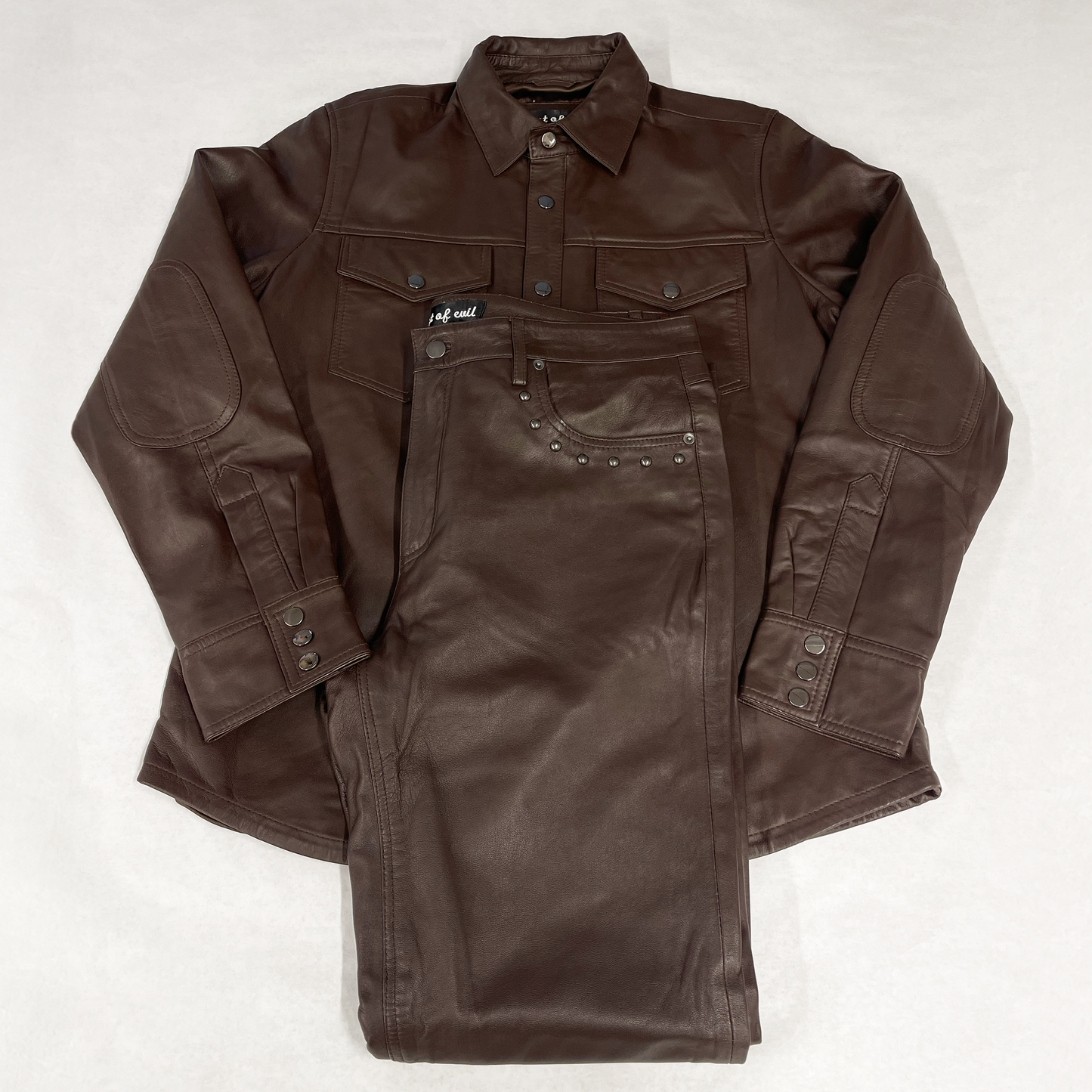 ROOT OF EVIL ROYAL "SIGNATURE" LEATHER SET (SHIRT+PANTS)