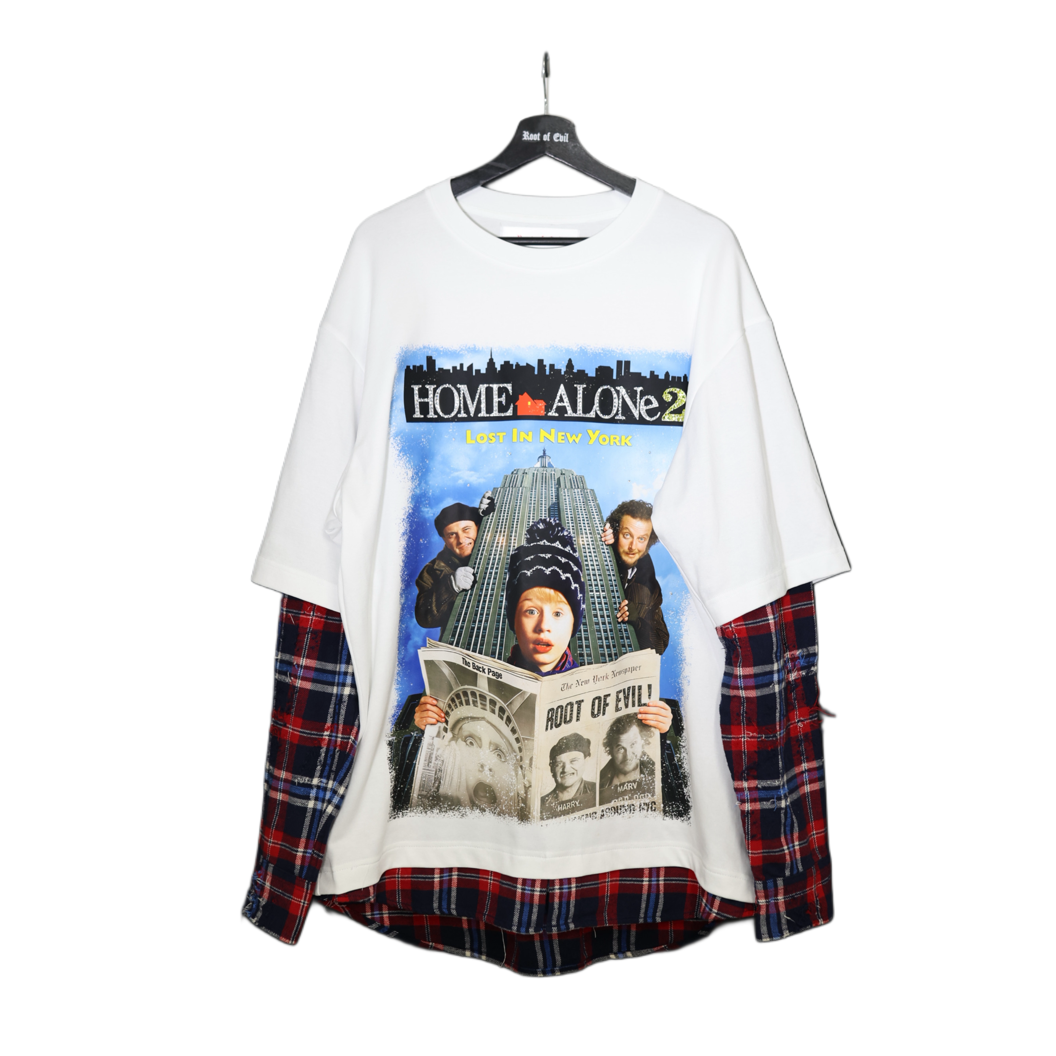 home alone flannel shirt