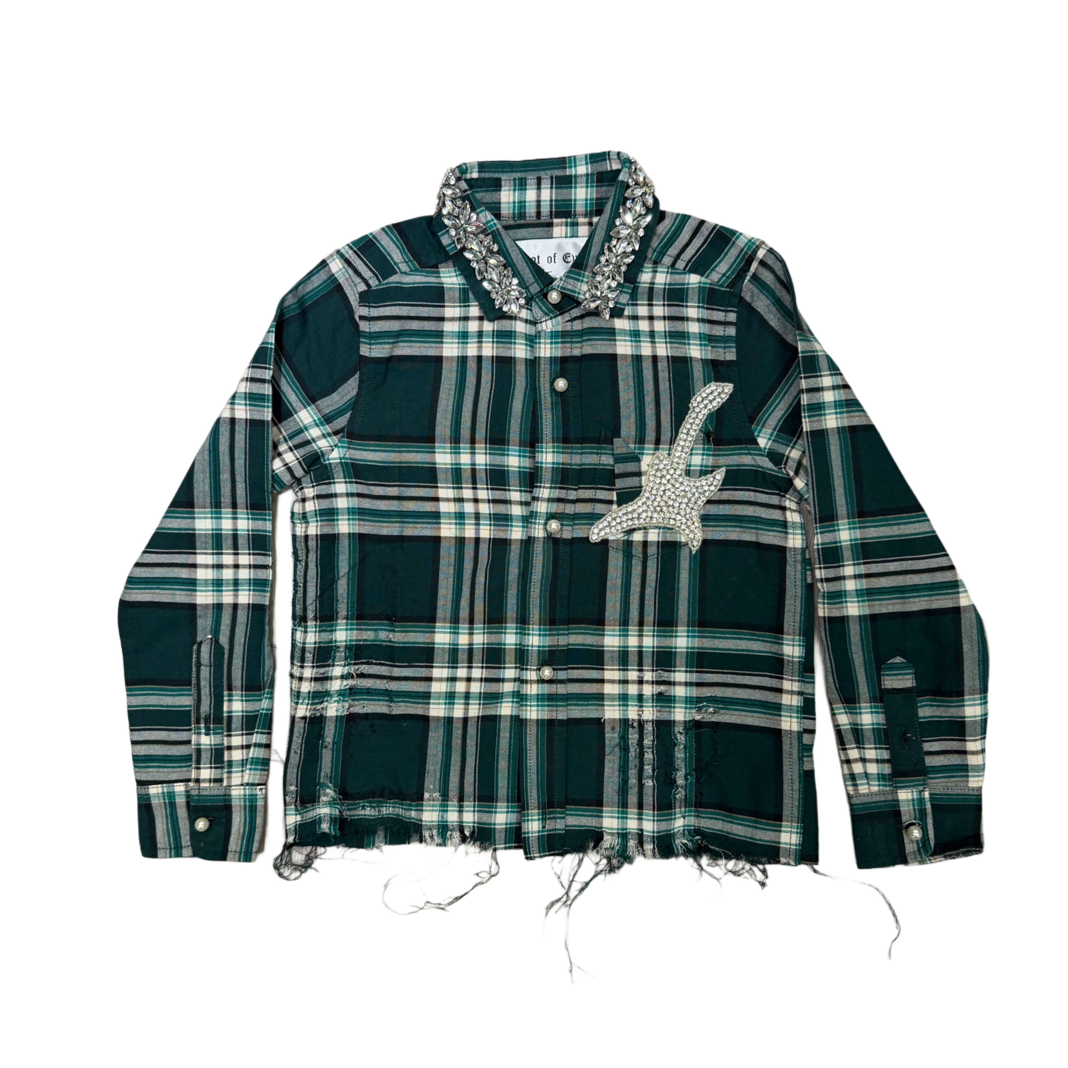 Kids rockstar flannel