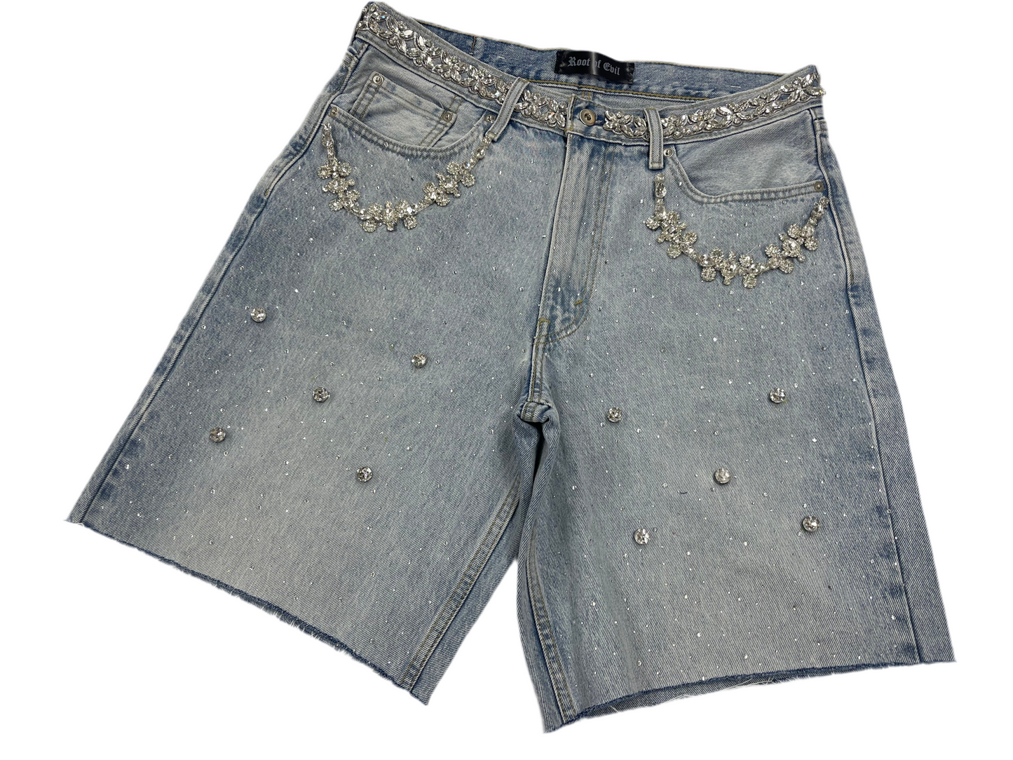 Crystal Jean shorts 🏝️💎