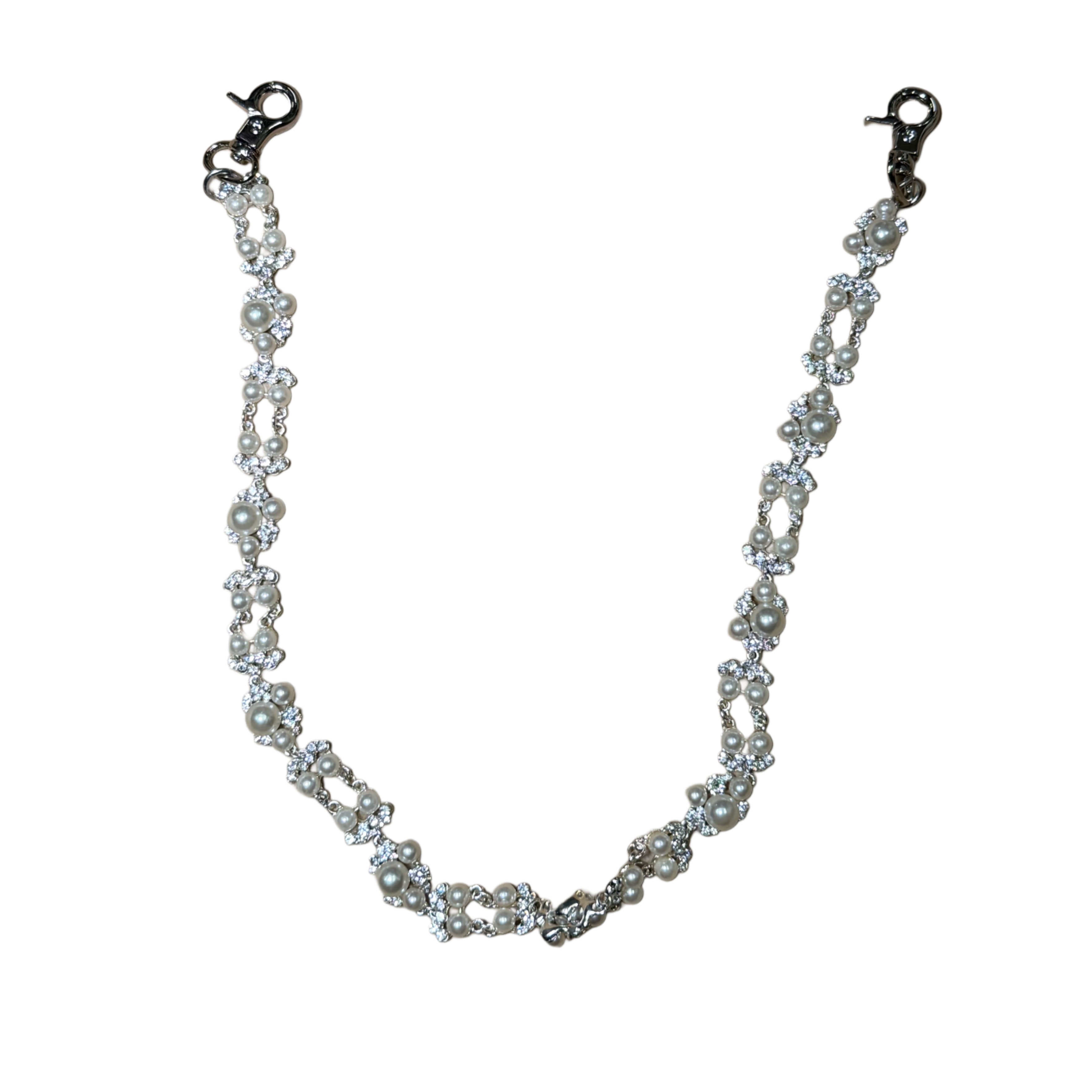 Pearl wallet chain