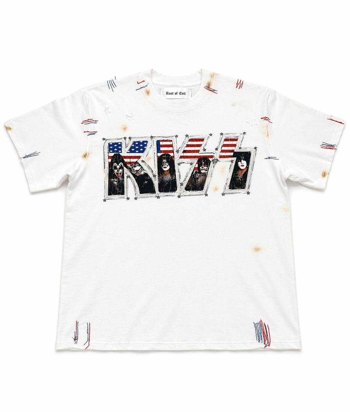 Fire Cracker kiss tee