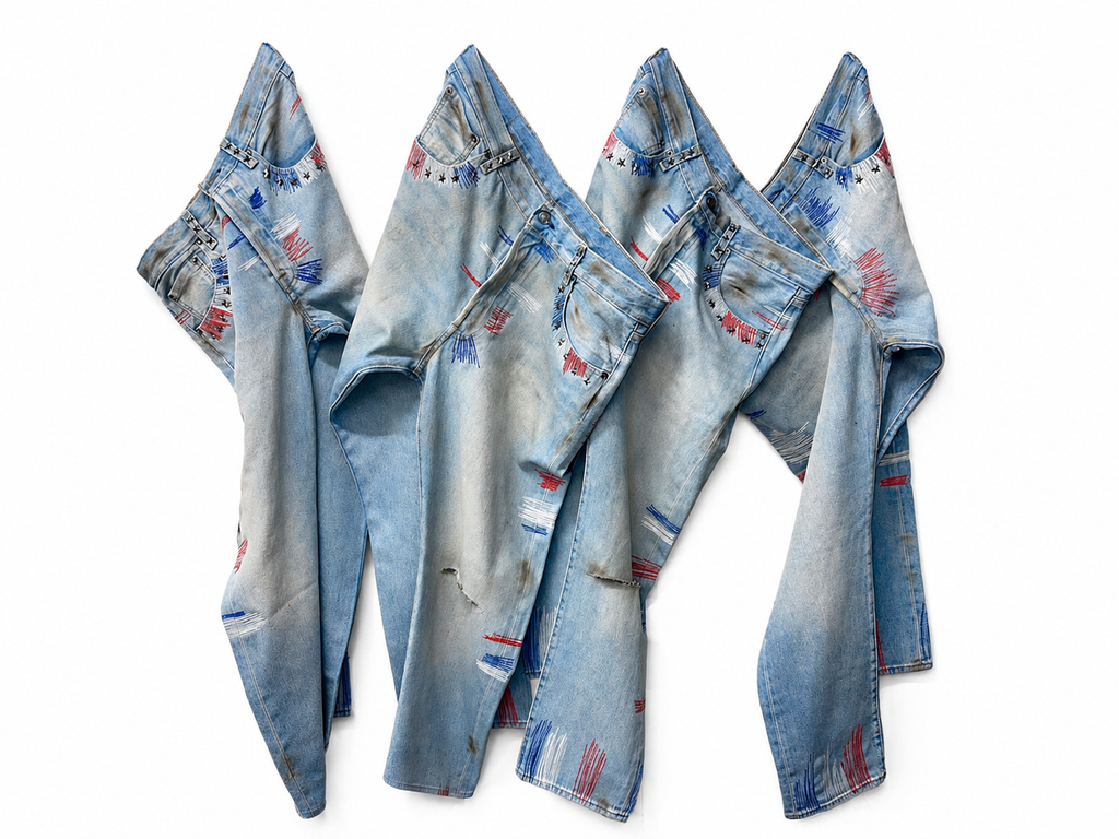 ROOT OF EVIL “FIRECRACKER” DENIM