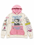 ROE “ART NOT A CRIME” DISTRESSED HOODIE