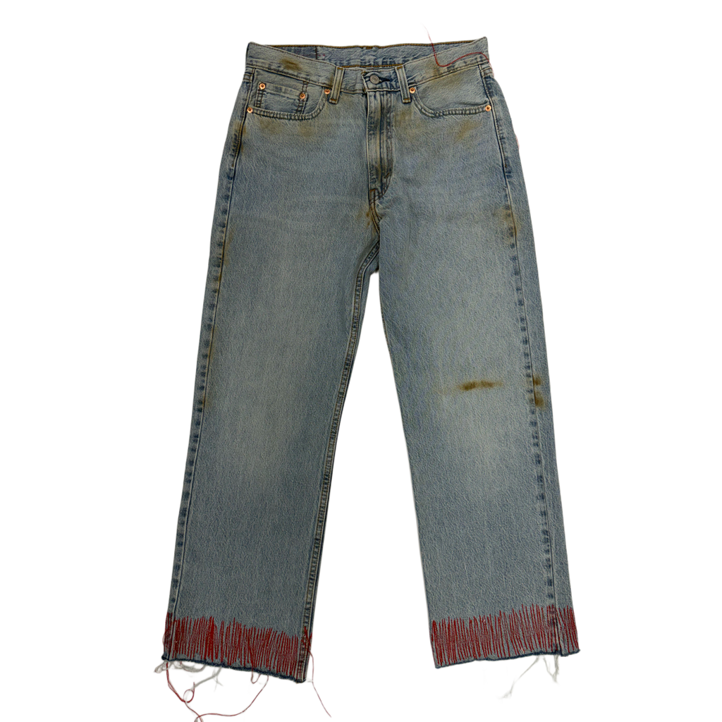 Pin Strip Denim