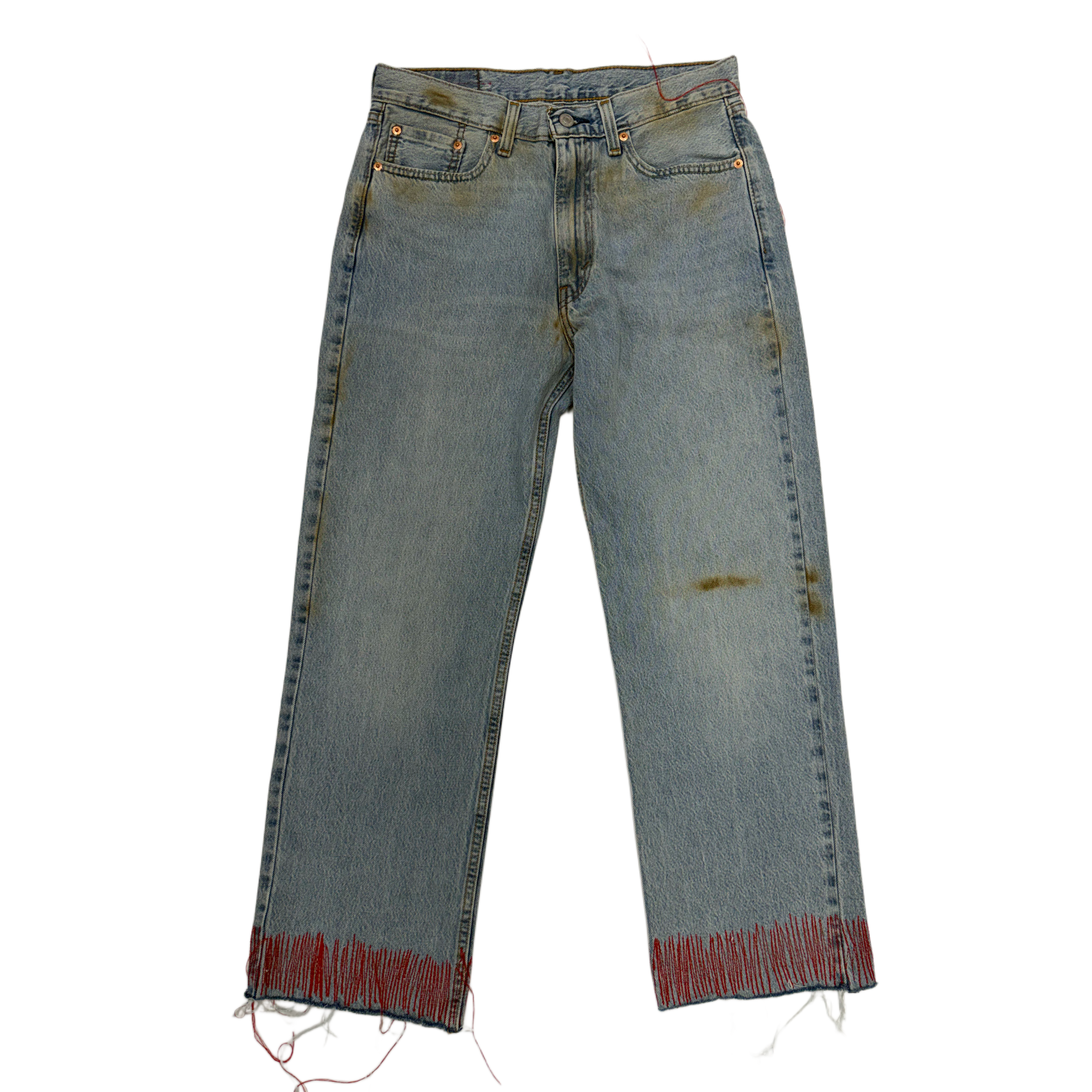 Pin Strip Denim